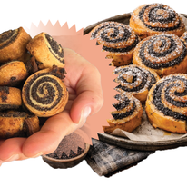 שבלולי פרג מבצק שמרים עם מלית עשירה | צבי סנדלר שבלולי פרג מבצק שמרים עם מלית עשירה | צבי סנדלר