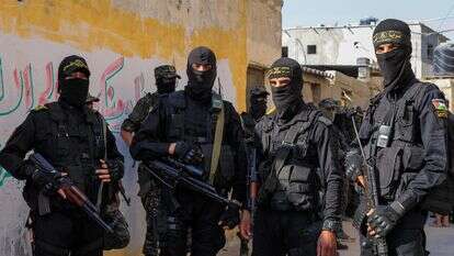 חברי הג'יהאד האסלאמי בעזה, ספטמבר 2019 | חסן ג'די, פלאש 90 חברי הג'יהאד האסלאמי בעזה, ספטמבר 2019 | חסן ג'די, פלאש 90