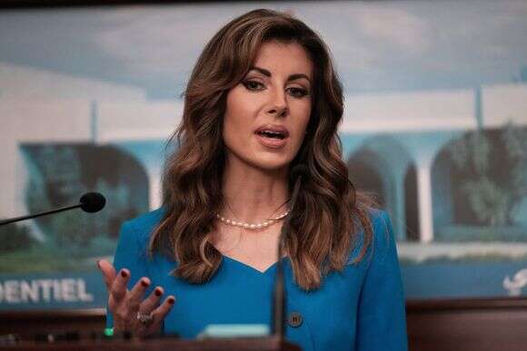 סגנית השליח המיוחד של ארה"ב לשלום במזרח התיכון, מורגן אורטגוס | AP