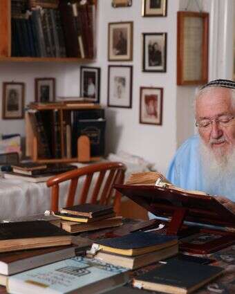 העולה מארה"ב שהיה ממחדשי ההתיישבות בחברון ומנהיג ציבור. הרב ולדמן, 2000 | מרים צחי