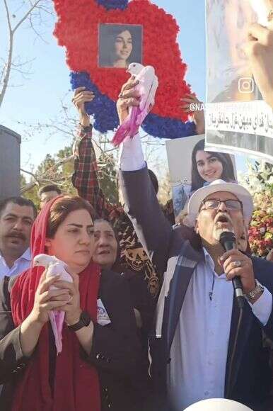 בא לי בחלומות. הפגנה מעל קבר של נרצחת | צילום מסך באדיבות המרואיין בא לי בחלומות. הפגנה מעל קבר של נרצחת | צילום מסך באדיבות המרואיין