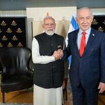 ראש הממשלה בנימין נתניהו וראש ממשלת הודו נרנדרה מודי | מעיין טואף/ לע״מ