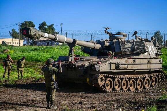 היערכות ליד הגבול הישראלי עם סוריה בצפון ישראל | מיכאל גלעדי פלאש 90