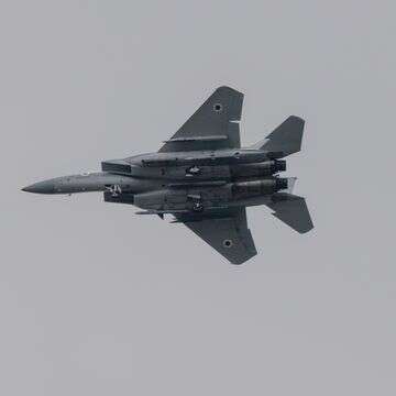 מטוסי חיל האוויר הישראלי מעל השמיים במרכז ישראל | נתי שוחט - פלאש 90