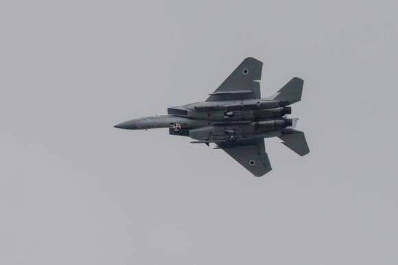 מטוסי חיל האוויר הישראלי מעל השמיים במרכז ישראל | נתי שוחט - פלאש 90