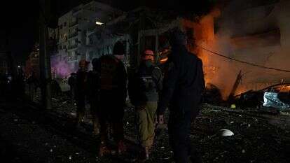 זירת הנפילה בת"א | דובר צה"ל