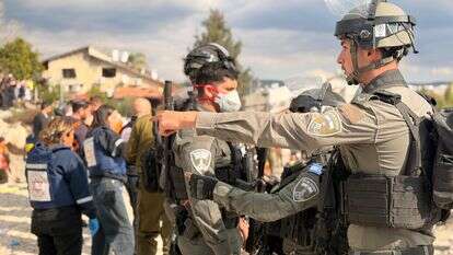 מתוך זירת האירוע בבית שמש | דוברות משטרת ישראל