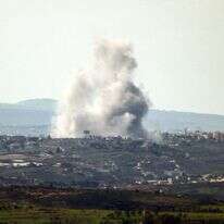 הפצצה ישראלית בדרום לבנון | AFP