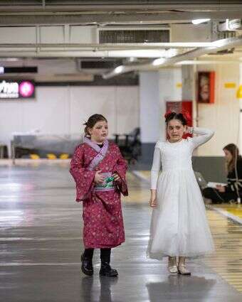 חגיגות פורים בחניון תת קרקעי בתל אביב | מרים אלסטר - פלאש 90