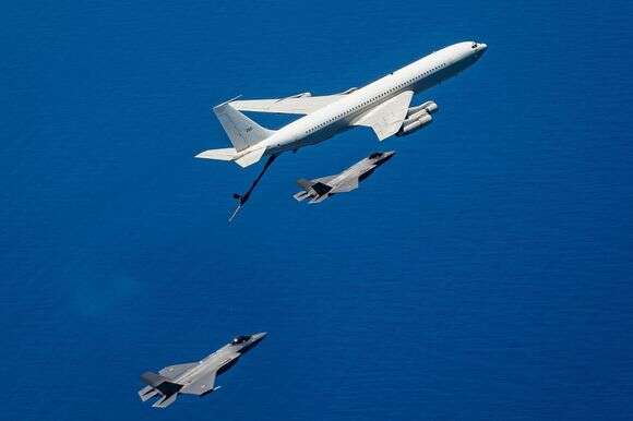 תדלוק מטוסי קרב של חיל האוויר | דובר צה"ל