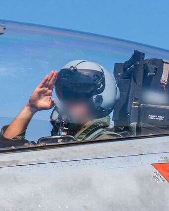 טייס ישראלי ממריא לתקיפה באיראן | דובר צה"ל