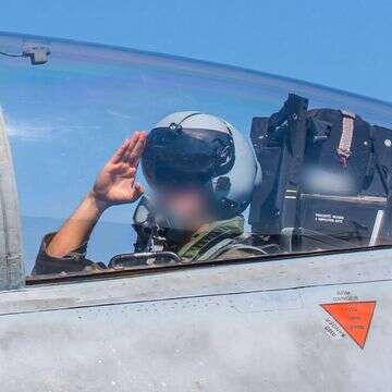 טייס ישראלי ממריא לתקיפה באיראן | דובר צה"ל