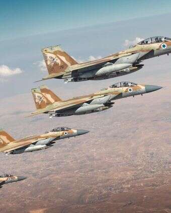 מטוסי קרב F-15I בדרכם לתקיפה בטהראן | דובר צה"ל מטוסי קרב F-15I בדרכם לתקיפה בטהראן | דובר צה"ל