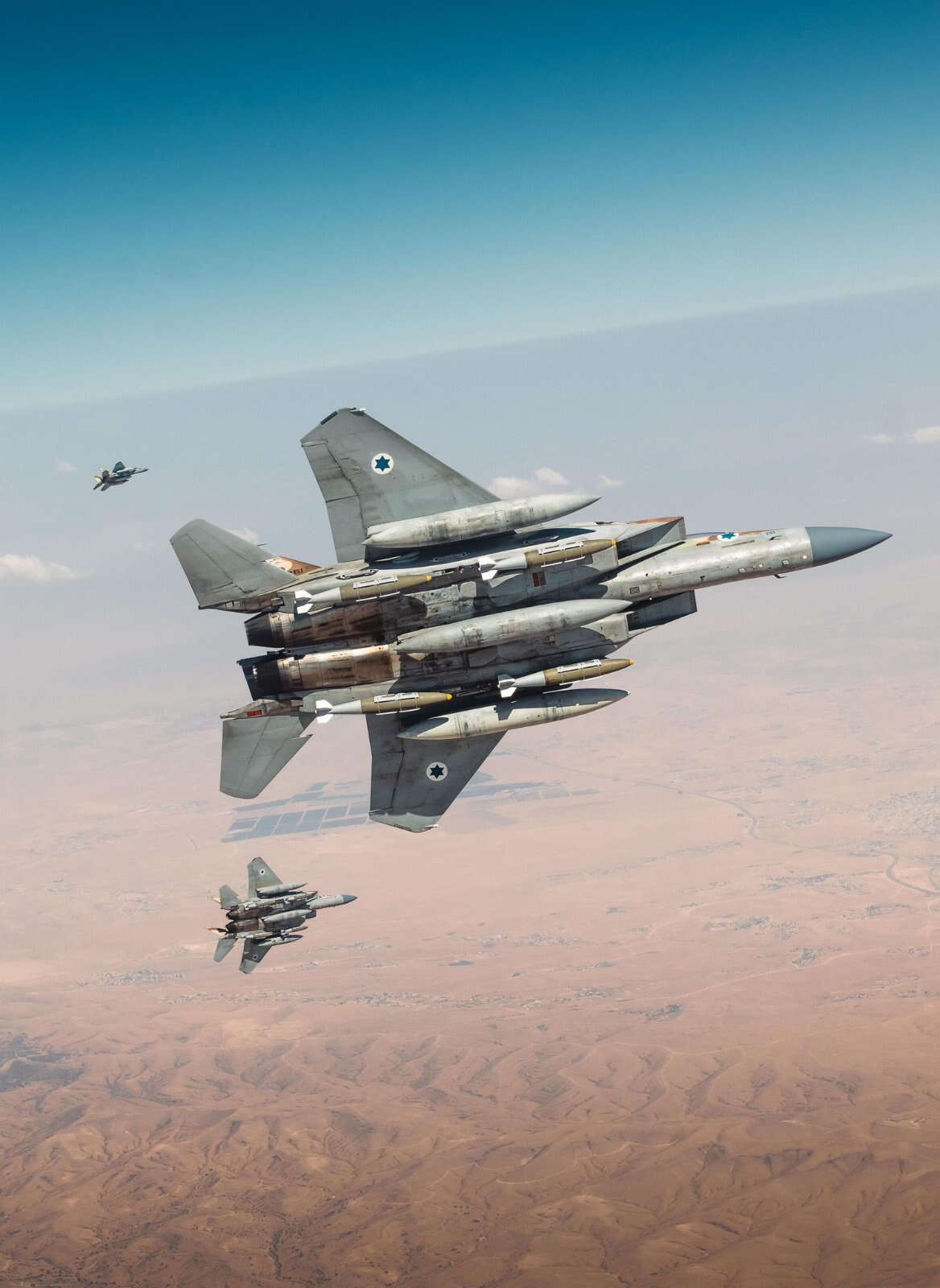 מטוסי קרב F-15I בדרכם לתקיפה בטהראן | דובר צה"ל