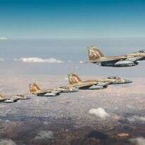 מטוסי קרב F-15I בדרכם לתקיפה בטהרן | דובר צה"ל מטוסי קרב F-15I בדרכם לתקיפה בטהרן | דובר צה"ל