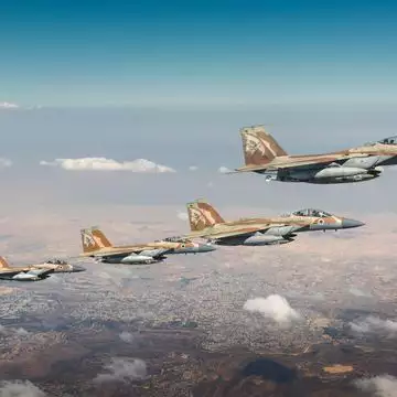 מטוסי קרב F-15I בדרכם לתקיפה בטהרן | דובר צהל