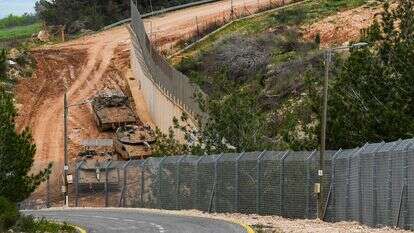 טנקים לאורך הגבול  עם לבנון בצפון ישראל | איל מרגולין //  פלאש 90