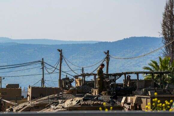 חיילים לאורך הגבול עם לבנון בצפון ישראל | איל מרגולין //  פלאש 90