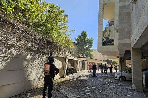זירת הנפילה במרכז הארץ | דוברות מד"א זירת הנפילה במרכז הארץ | דוברות מד"א