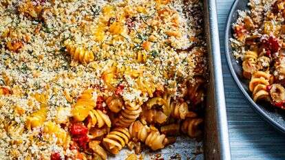 פסטה אפויה עם פפריקה | סקוט סוצ'מן; עיצוב אוכל מאת מארי אוסטרוסקי עבור הוושינגטון פוסט