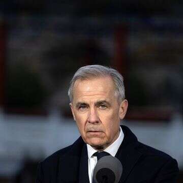 ראש ממשלת קנדה, מארק קרני, נואם במסיבת עיתונאים בבייג'ינג, סין, ב-16 בינואר 2026 | AFP ראש ממשלת קנדה, מארק קרני, נואם במסיבת עיתונאים בבייג'ינג, סין, ב-16 בינואר 2026 | AFP