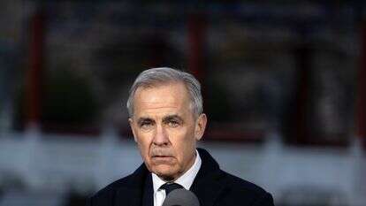 ראש ממשלת קנדה, מארק קרני, נואם במסיבת עיתונאים בבייג'ינג, סין, ב-16 בינואר 2026 | AFP ראש ממשלת קנדה, מארק קרני, נואם במסיבת עיתונאים בבייג'ינג, סין, ב-16 בינואר 2026 | AFP