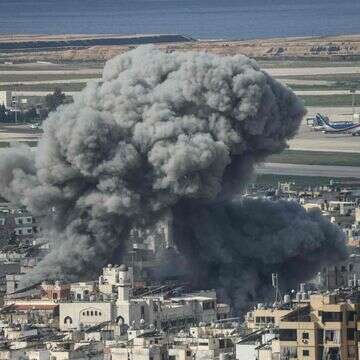 תקיפה של צה"ל בביירות, מבצע "שאגת הארי" | אברהם עמרו / AFP