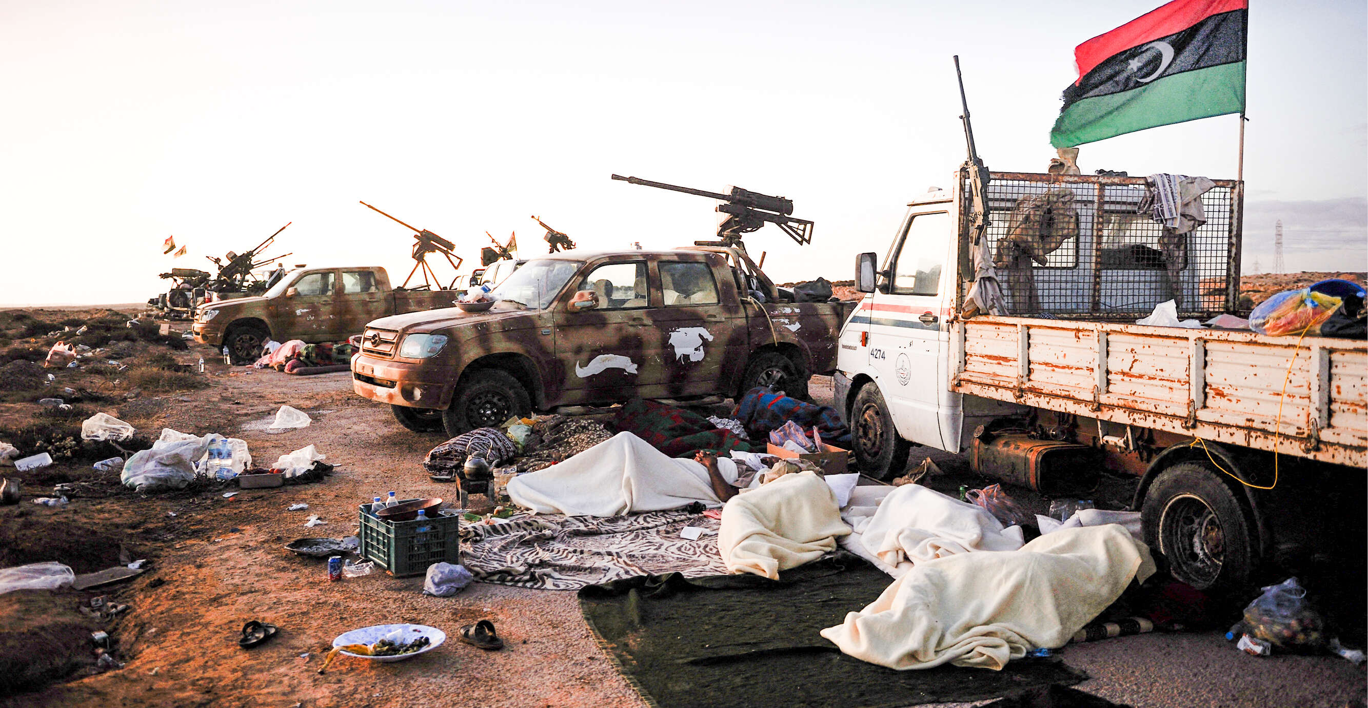 מתנגדי משטר בלוב | AFP