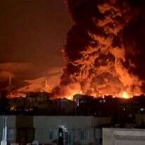 טהרן בלהבות | AFP