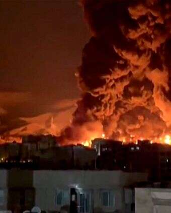 טהרן בלהבות, מבצע "שאגת הארי" | AFP טהרן בלהבות, מבצע "שאגת הארי" | AFP