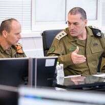 הרמטכ"ל אייל זמיר בהערכת מצב, היום | דובר צה"ל הרמטכ"ל אייל זמיר בהערכת מצב, היום | דובר צה"ל