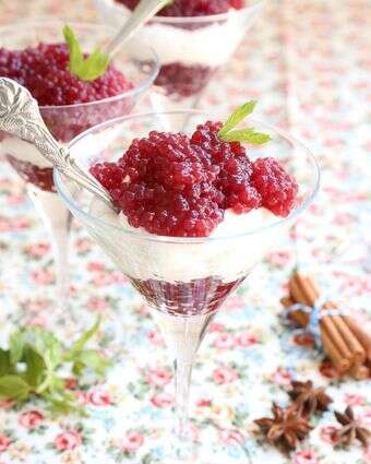 לא רק עם חלב: טפיוקה עם יין אדום וקינמון | אפרת ליכטנשטט