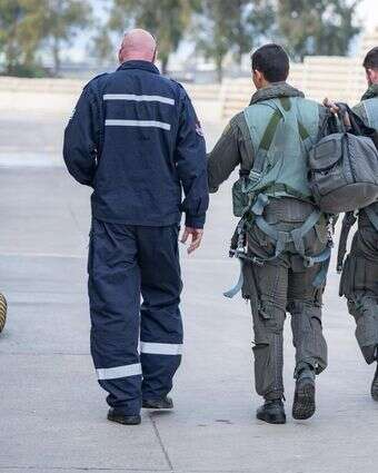 טייס וטכנאי מטוסים. "דין גיחה לאיראן כדין גיחה לביירות" | דובר צה"ל