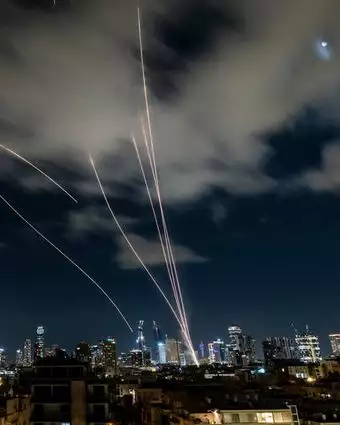 יירוט טילים איראניים | חיים גולדברג, פלאש 90