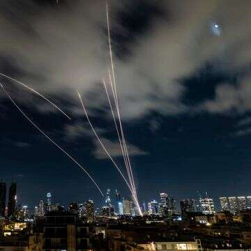 יירוט טילים איראניים | חיים גולדברג, פלאש 90