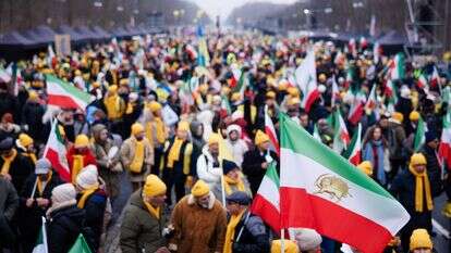 הפגנה נגד המשטר האיראני בברלין, גמניה | EPA