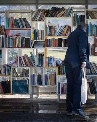 ספריית פארק המסילה בירושלים. אילוסטרציה | נועם רבקין פנטון / פלאש 90