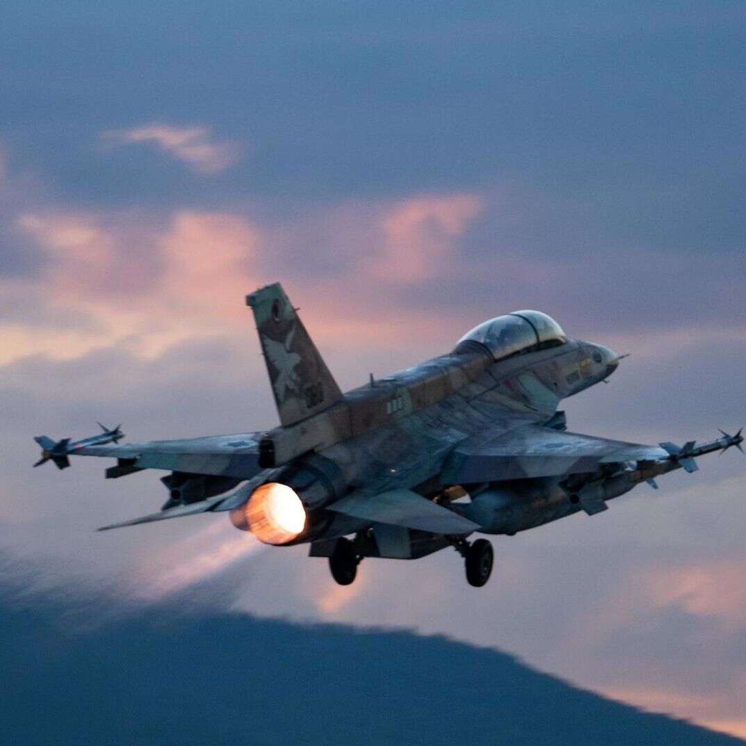 מטוס של חיל האוויר בדרך לתקיפה, בשבוע שעבר | דובר צה"ל מטוס של חיל האוויר בדרך לתקיפה, בשבוע שעבר | דובר צה"ל