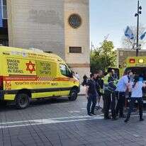 זירת הפיגוע ברמת גן | תיעוד מבצעי מד"א