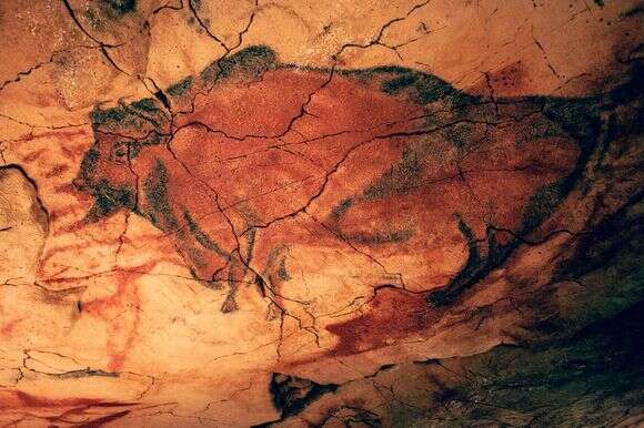 ציורי מערות באלטאמירה שבספרד | שאטרסטוק