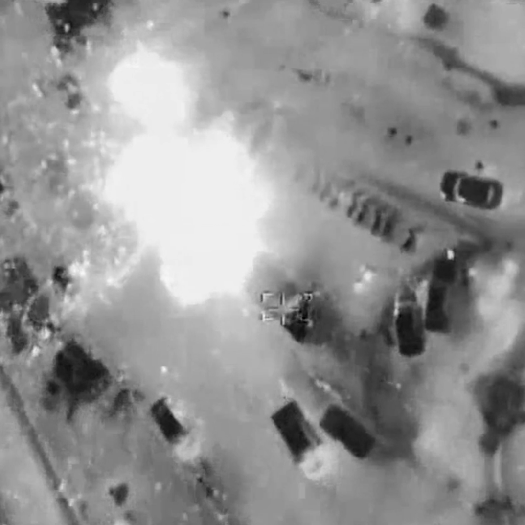 אחד ממחסומי הבסיג' שהותקפו | דובר צה"ל