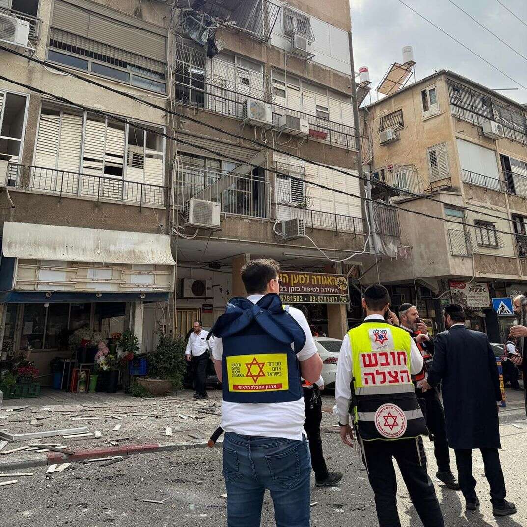 הנפילה בבני ברק | תיעוד מבצעי מד"א