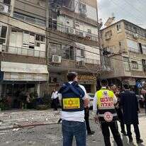 הנפילה בבני ברק | תיעוד מבצעי מד"א