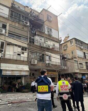 הנפילה בבני ברק | תיעוד מבצעי מד"א