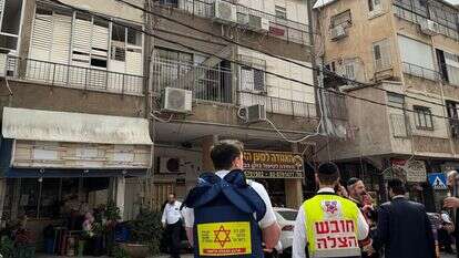 הנפילה בבני ברק | תיעוד מבצעי מד"א