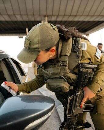 קצינה בגדוד "ארז" של המשטרה הצבאית | דובר צה"ל