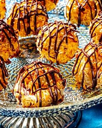 מקרונים זעפרן וג'ינג'ר | סקוט סוצ'מן עבור הוושינגטון פוסט