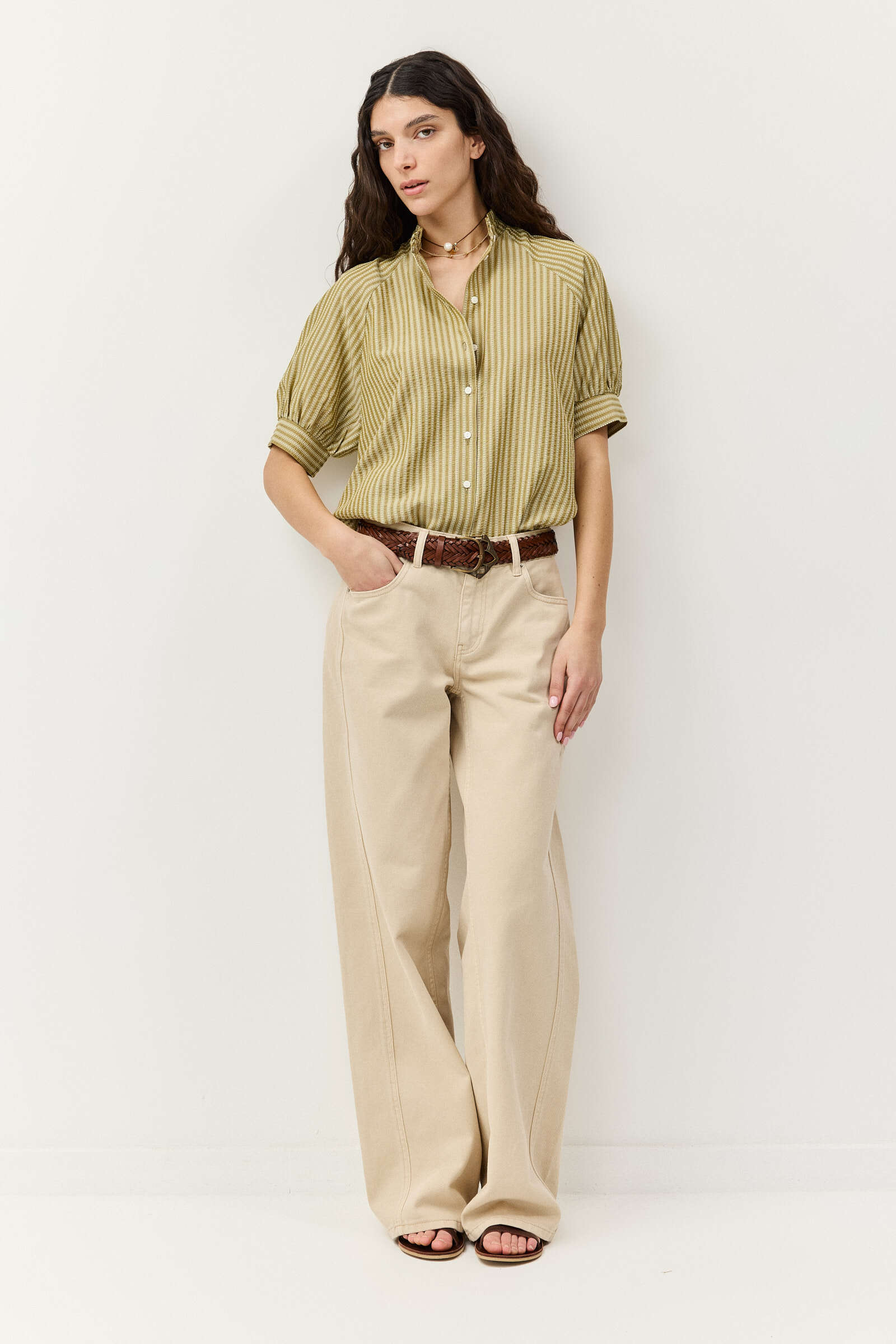 חולצה ומכנסיים OMA | דור שרון