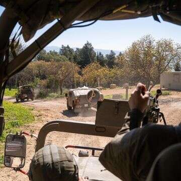 היערכות כוחות אוגדה 36 לקראת הכניסה לתמרון בלבנון | דובר צה"ל