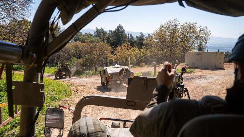 היערכות כוחות אוגדה 36 לקראת הכניסה לתמרון בלבנון | דובר צה"ל